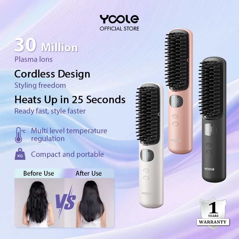Hair Straightening Brush