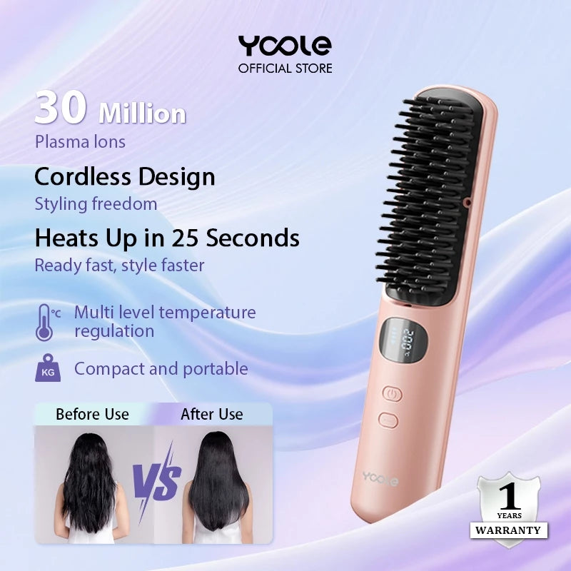 Hair Straightening Brush
