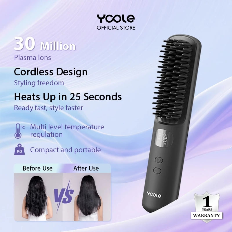 Hair Straightening Brush