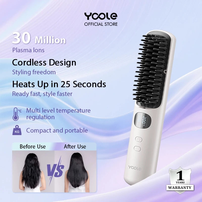 Hair Straightening Brush