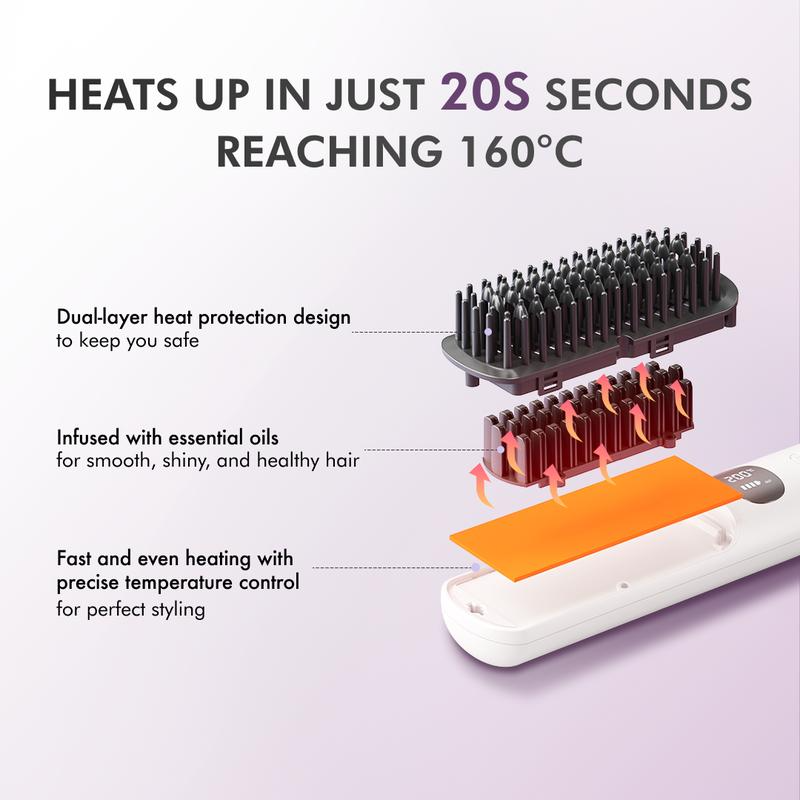 Hair Straightening Brush