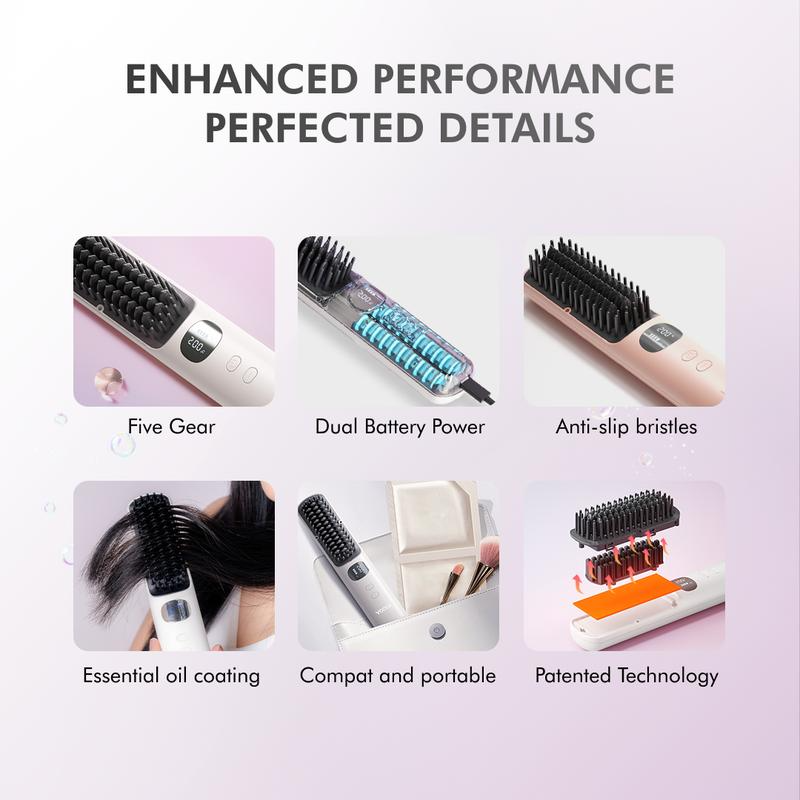Hair Straightening Brush